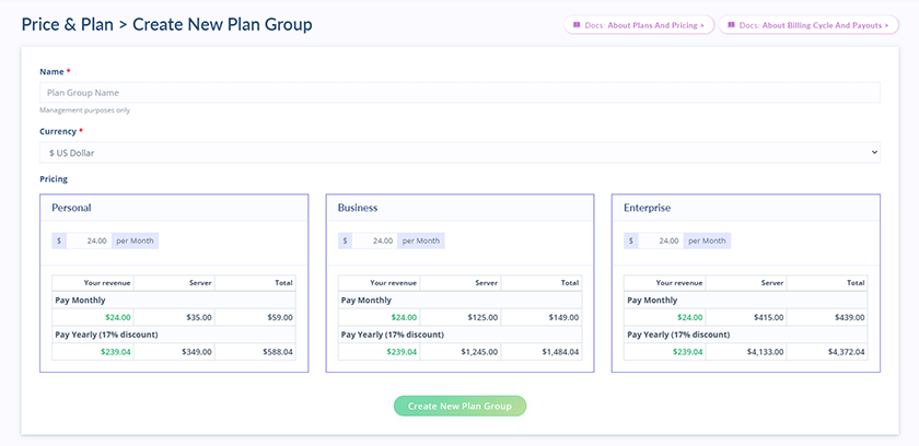 readyship pricing plans