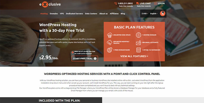 exclusive wordpress hosting