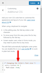 4 Ways to Add Custom CSS in WordPress for Different Areas : Ready-Made ... image.