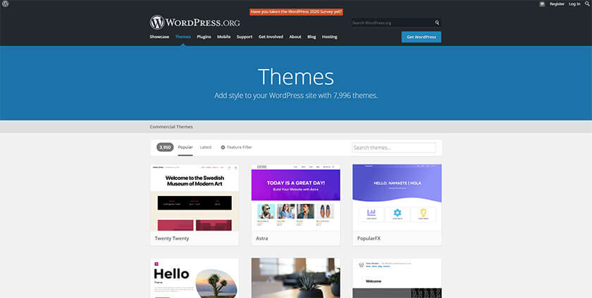 wordpress theme deepfocus repository