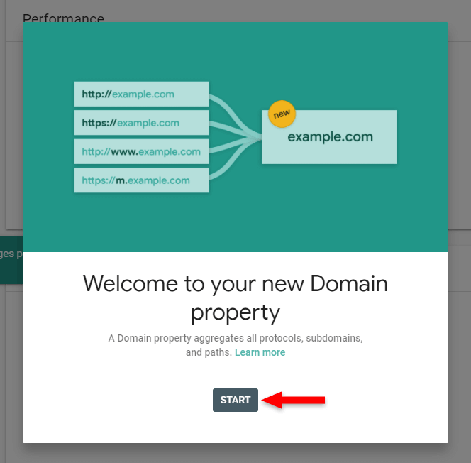 start with google search console