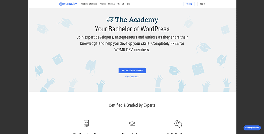 wpmudev wordpress academy