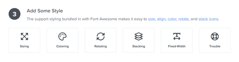 font awesome kit styles